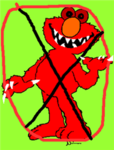 anti evil elmo
