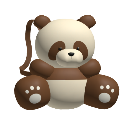 Brown Panda Bear Plushie [3.0]