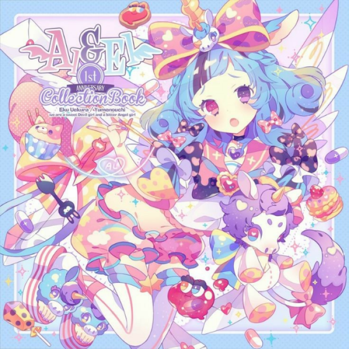 kawaii blue pastel anime Roblox decal