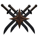 Wood Star Swords