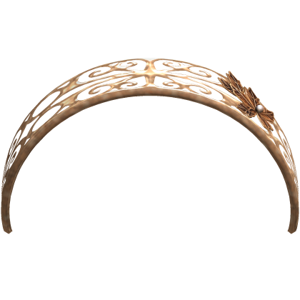 Beige Cream Boho Hippie Earthy Swirl Leaf Headband