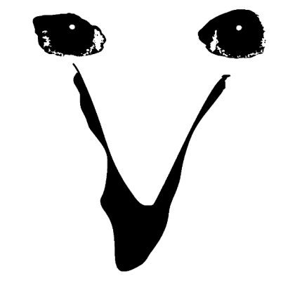 Scary face Roblox decal