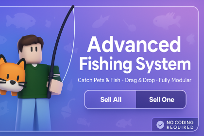 Advanced Fishing System (Fish & Pets) preview 1