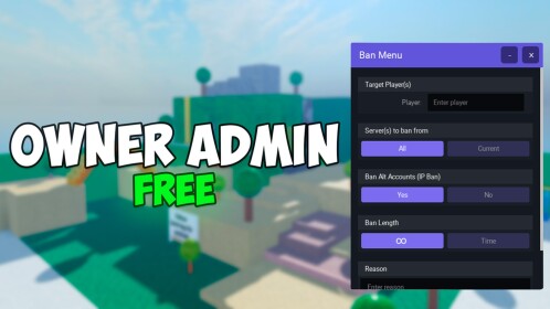 FREE OWNER ADMIN [BAN ALL]