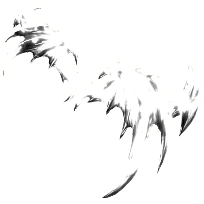 [ GLOWING ] Goth Sigil White Wings