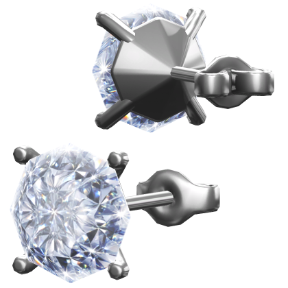 Diamond Stud Earrings