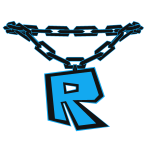 Blue Retro Roblox Chain