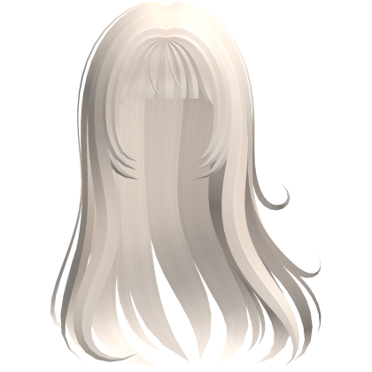 Long Windy Cute Flowy Hair In Light Blonde