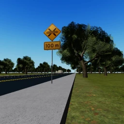 Ecuador railroad crossing icon