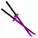 Poisonous Spikey Dual Katana
