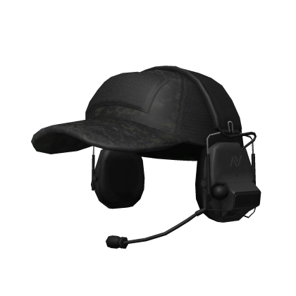 Black Mixpat Contractor's Cap Roblox item