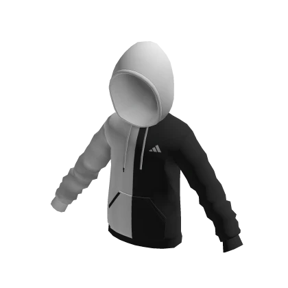 adidas Half and Half Hoodie Black White Roblox Item Rolimon s
