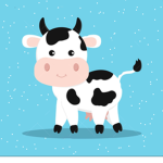 Blue Cow c:
