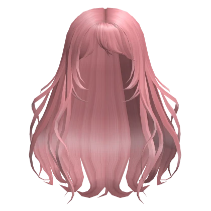 ♡HIME♡ ♡ white long straight hime cut anime hair - Roblox
