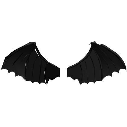 Ruined Bitten Demon Wings — Left Bitten Roblox item