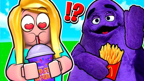 Try the grimace shake grimac Gloop shake