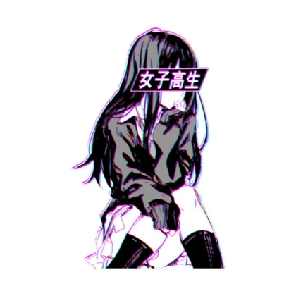 Black and white anime ♡
