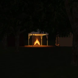 a village but its 12am and raining icon