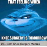 Blue Grinch Knee Surgery Group