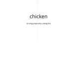 chickens should rule the world!!!