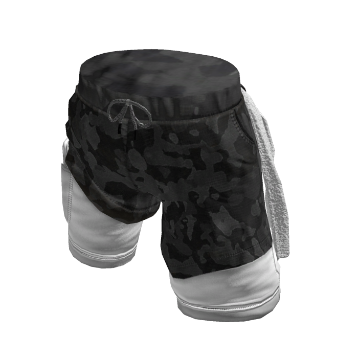 INA - Running Shorts Grey 2 In 1