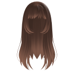 Brown and Blonde Lollipop Hair