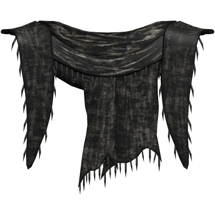 1.0 grey stain distressed grunge gothic emo scarf Roblox item