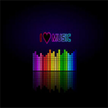 i <3 music Roblox decal