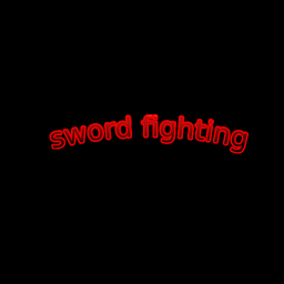 sword fighting