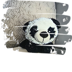 Panda panda panda you so cute