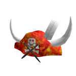 | Pirate hat of fire