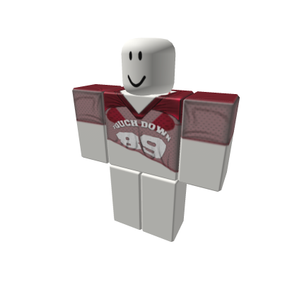 Maroon Mesh Sports Jersey Rolled Up Roblox NoFilter
