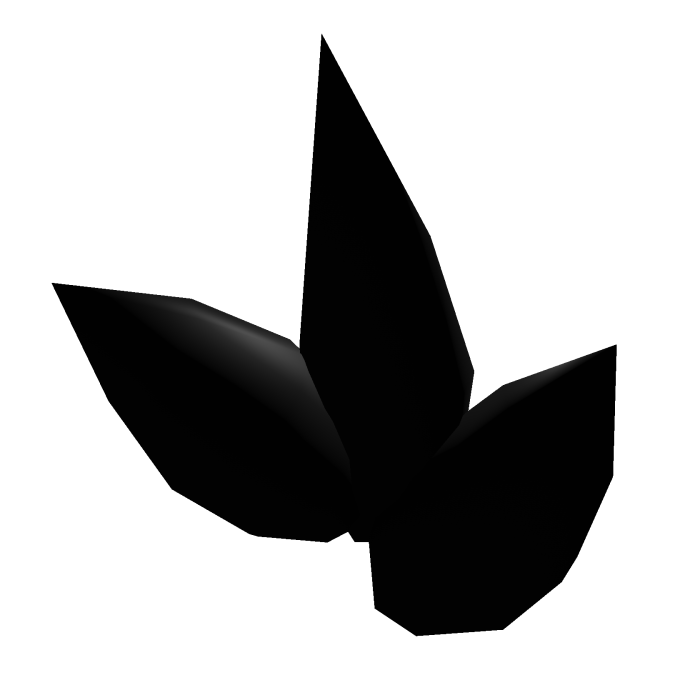 Left Shoulder Black Fur