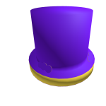 Big purple top hat