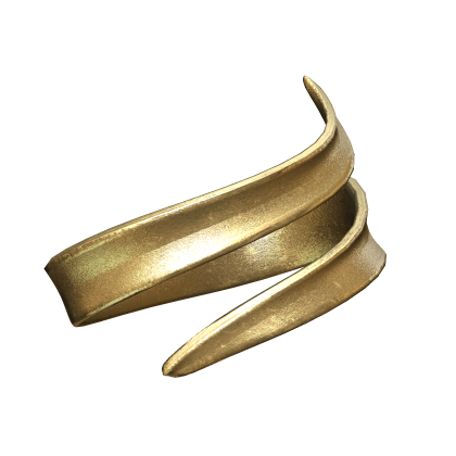 ☆ Boho Gold Thick Arm Cuff