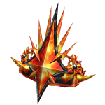 Fiery Spike Cross Crown