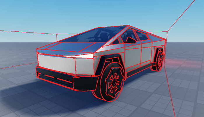 Destructible Cybertruck - Crypton X-Truck preview 1