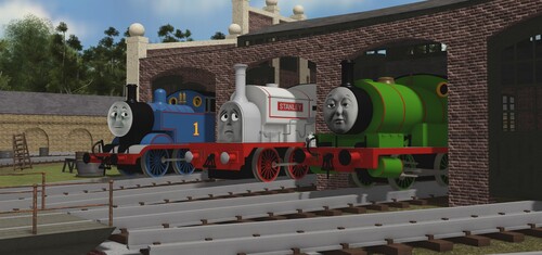 North Western Rails: Knapford Sheds SHOWCASE