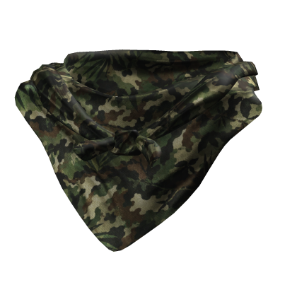 Tied Bandana Face Scarf 1.0