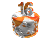 Keith_crowned’s sparkle time traffic birthday cake