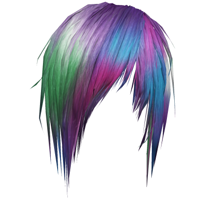Sideswept Fringe Addon`colorful Roblox item