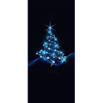 Twirling snowflake