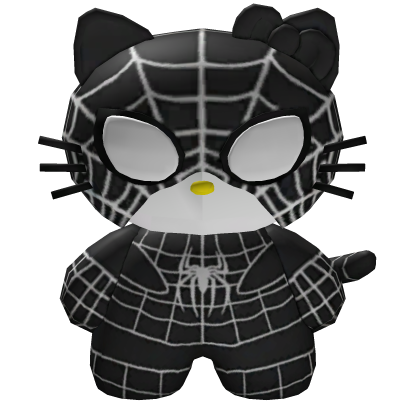 Black Spiderman Hello Kitty