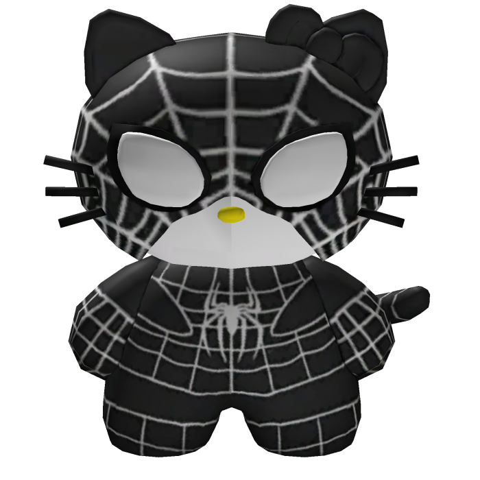 Black Spiderman Hello Kitty