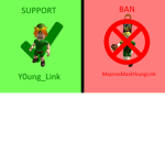 Support Y0ung_Link. Ban M Mask Young Link