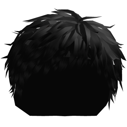 Messy Black Hair 