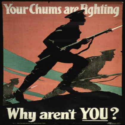 Ww1 british recruitment poster Roblox decal