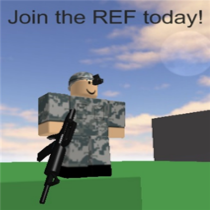 REF Recruitment Poster Roblox decal