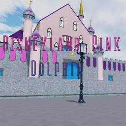 Disneyland Pink Dolphin
