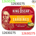 King Oscar Wild Caught Sardines in Dijon Mustard